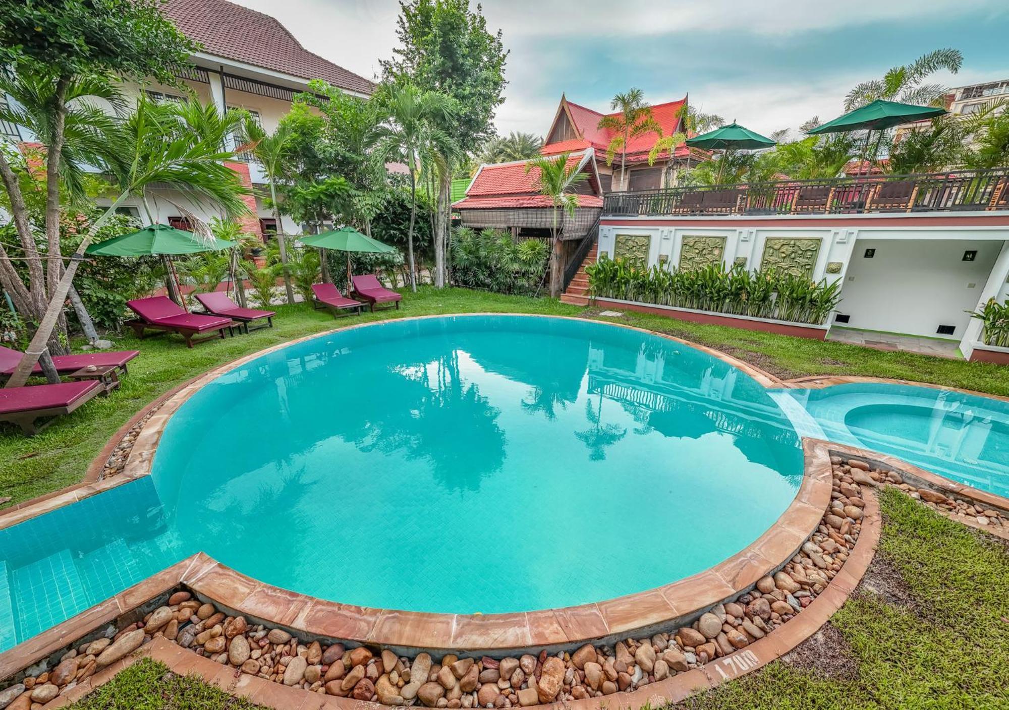 Bamboo Retreat Villa Siem Reap Exterior foto