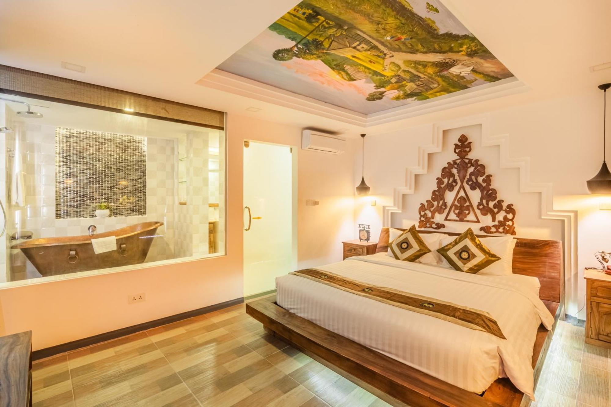 Bamboo Retreat Villa Siem Reap Zimmer foto