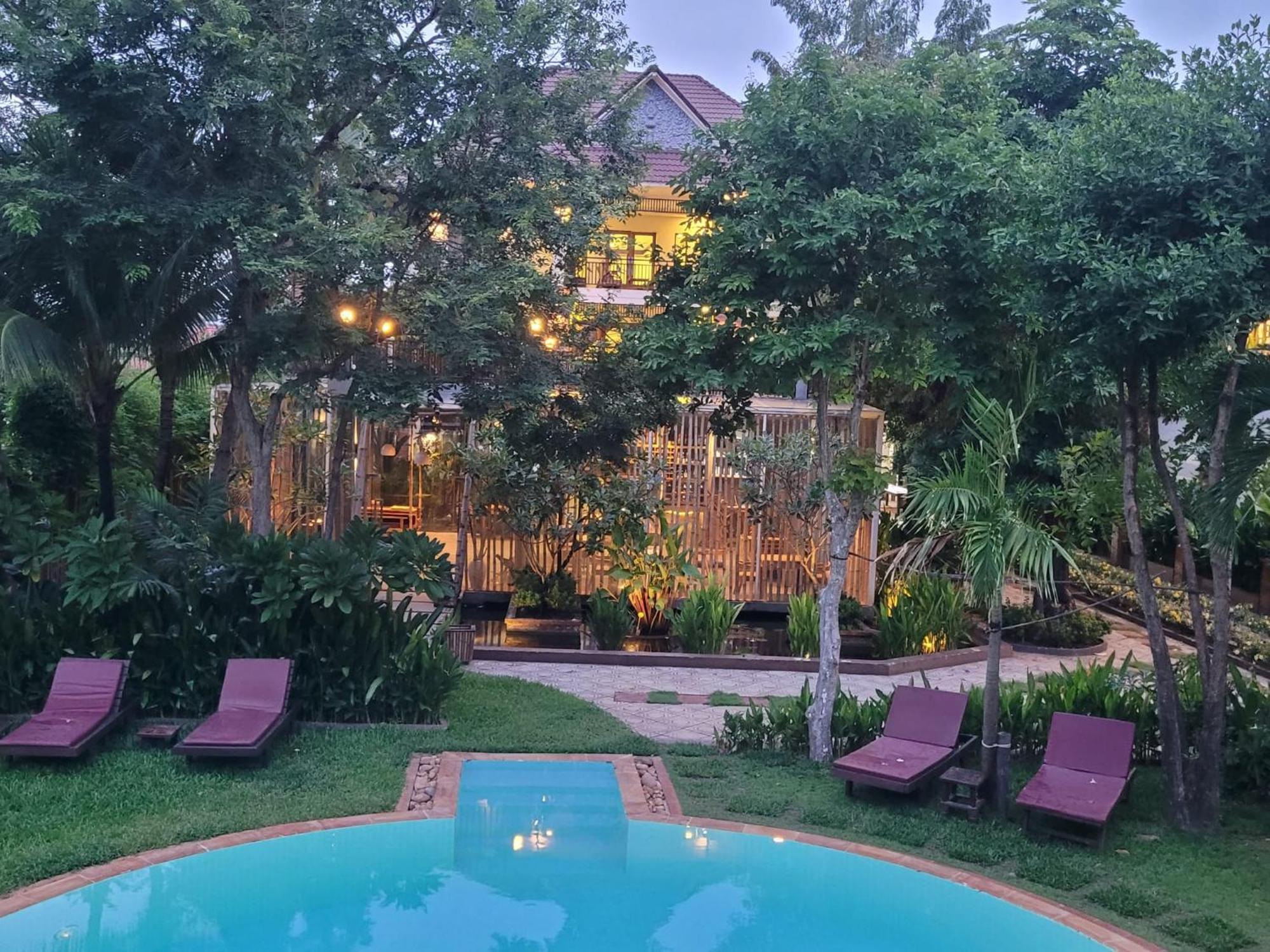 Bamboo Retreat Villa Siem Reap Exterior foto